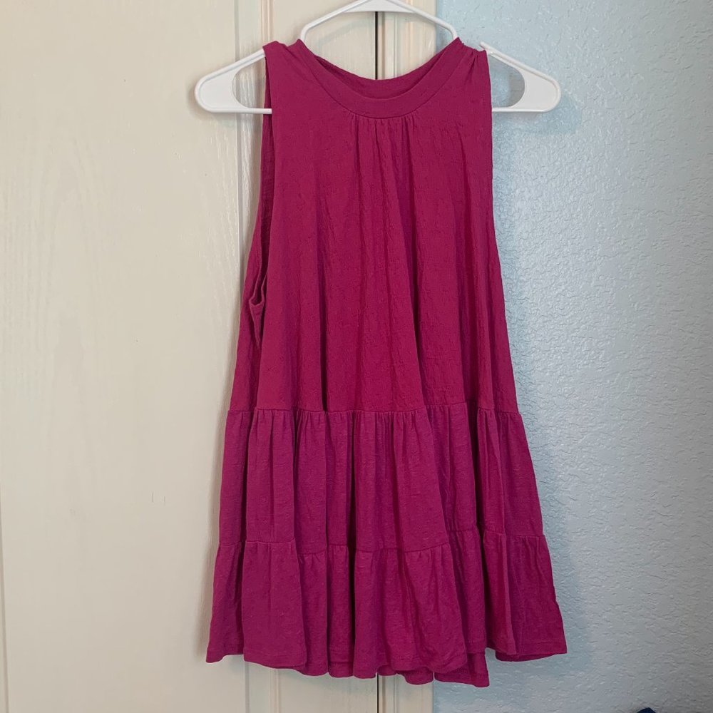 Free People Pink Tank Top